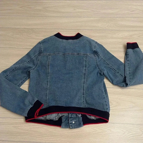 UnionBay Blue Jean Denim Y2K Fashion Jacket Juniors size Medium - Picture 11 of 11